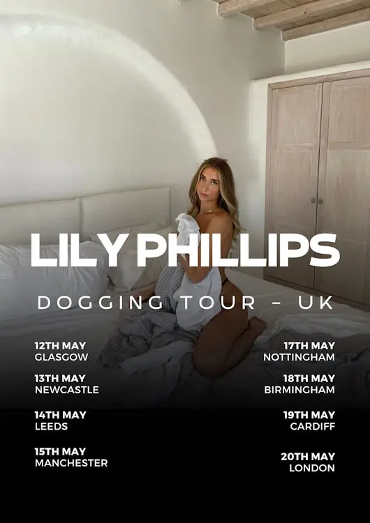 Lily Phillips Dogging Tour